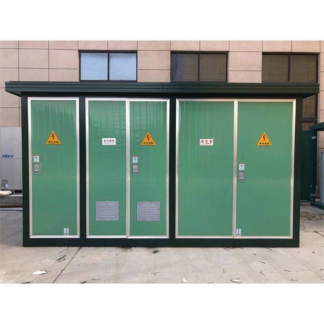 宁蒗1600KVA欧式箱式变压器